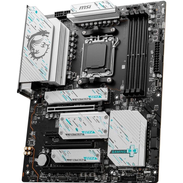 MSI X670E Gaming Plus Wifi DDR5 AMD AM5 ATX Motherboard - Image 3