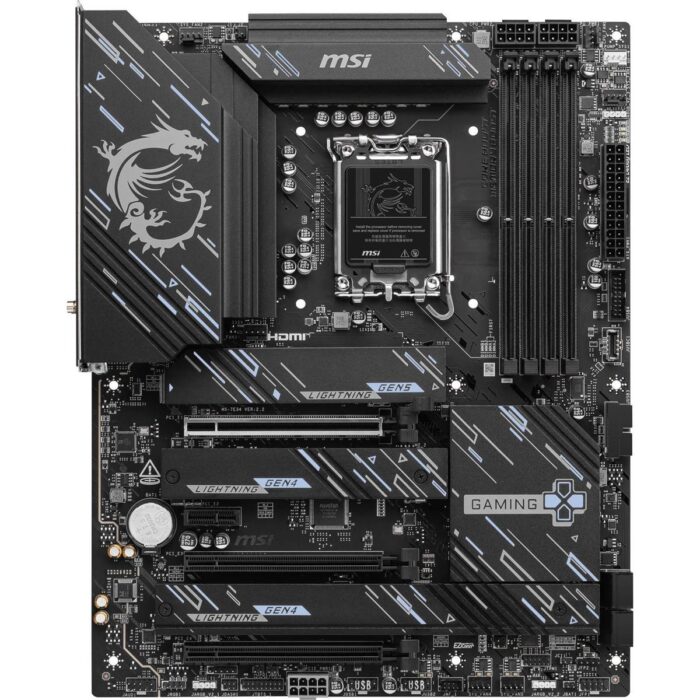 MSI Z890 Gaming Plus Wifi DDR5 Intel Ultra Series 2 ATX Motherboard - Image 3
