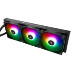 Thermalright Core Vision 360 Black ARGB 360 mm AIO CPU Liquid Cooler, IPS LCD Screen with 480 x 480 Resolution, for AM4/AM5/Intel 1700/1851, 2.1 Inch Magnetic Absorber LCD Screen for Pictures - Image 2