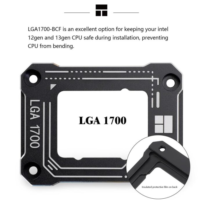 Thermalright LGA1700-BCF Black V2 12/13/14 Generation Intel Anti-Bending Fastener, Bending Type Pressure Plate, CPU Fixed Fastener, Full-Fitting Fixed Non-Marking Installation, Standard for Coolers - Image 2