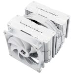 Thermalright Peerless Assassin 140 White CPU Cooler, 6 Heat Pipes AGHP Technology, Dual PWM Fans with 1500RPM Speed, Double Towers Cooler, for AM5/AM4 & Intel LGA 1700/1851/1150/1151/1200, PC CPU Cooling