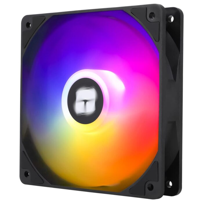 Thermalright TL-C12C-S X3 CPU Fan 120mm ARGB Case Cooler Fan, 4pin PWM Silent Computer with S-FDB Bearing Included, up to 1550RPM Cooling Fan (3 Quantities) - Image 2