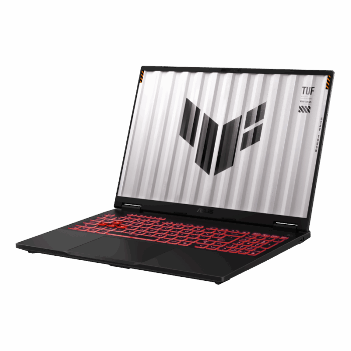 ASUS TUF Gaming A16 FA608WV-RL055W RYZEN AI 9 HX370 32GB D5X 1TB SSD 16.0" WUXGA 144Hz RTX 4060 8GB Graphics RGB B/L KB Win11 Grey (Official Warranty) - Image 3