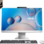 Asus AIO A3402BAK Intel Core I5-1235U 12th Gen 8GB 512GB SSD 23.8 FHD Dos White - Official Warranty