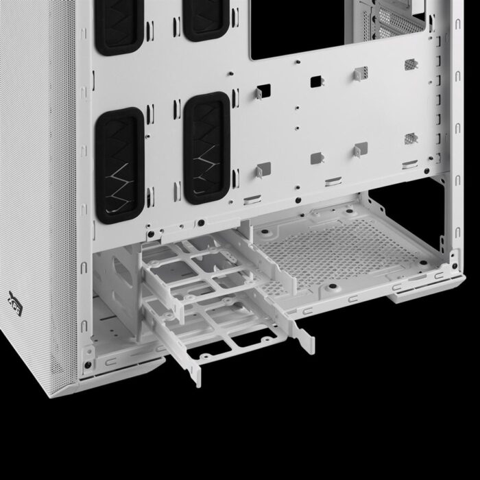 XPG Defender Mid-Tower ATX Case - White - Image 2