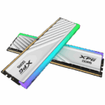 XPG Lancer Blade RGB 64GB (2x32GB) 6000MHz C30 DDR5 DRAM Memory - White