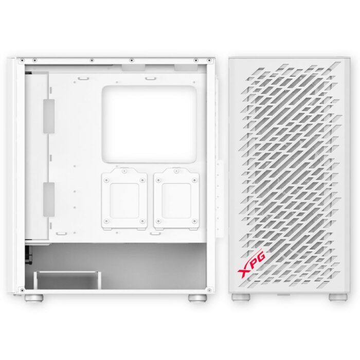 XPG Valor Air Mid-Tower ATX Case - White - Image 4
