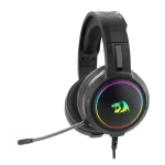 Redragon H270 Mento RGB Gaming Headset with Microphone, Wired, Compatible with PS4, PS5, PC and Laptops (Black)
