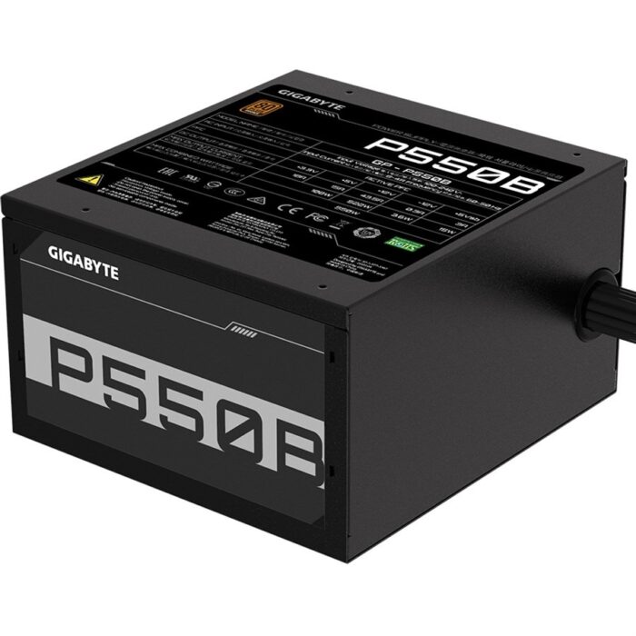 Gigabyte P550B - 550W 80 Plus Bronze Power Supply - Image 2