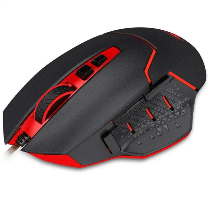 Redragon M907 INSPIRIT Gaming Mouse, 14400 DPI (Black) - Image 2
