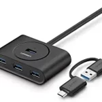 UGREEN 40850 USB 3.0 HUB WITH OTG (USB-C PLUG)