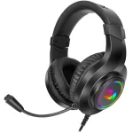 Redragon Hylas H260 RGB Gaming Headset with Microphone, Wired, Compatible with PS4, PS5, PC and Laptops (Black)