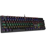 Redragon K608 VALHEIM Rainbow Mechanical Gaming Keyboard, 104 Keys NKRO Tactile Blue Switches - Image 2