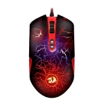 Redragon M701-A Gaming Mouse Wired Lavawolf, 3500 DPI 7 Programmable Buttons & 5 Memory Profiles Ergonomic Mouse for Mac and Windows PC Gamers (Black)