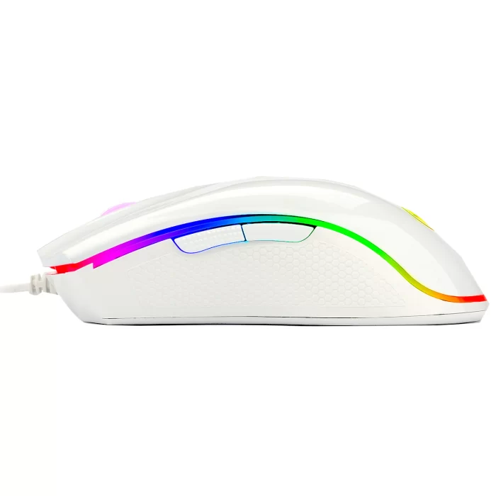 Redragon M711W COBRA RGB Gaming Mouse (White) - Image 3