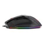 Redragon M801 Sniper Gaming Mouse LED RGB Backlit MMO 9 Programmable Buttons Mouse with Macro Recording Side Buttons Rapid Fire Button 16000 DPI for Windows PC Gamer (Wired, Black) - Image 3