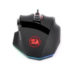 Redragon M801 Sniper Gaming Mouse LED RGB Backlit MMO 9 Programmable Buttons Mouse with Macro Recording Side Buttons Rapid Fire Button 16000 DPI for Windows PC Gamer (Wired, Black) - Image 4