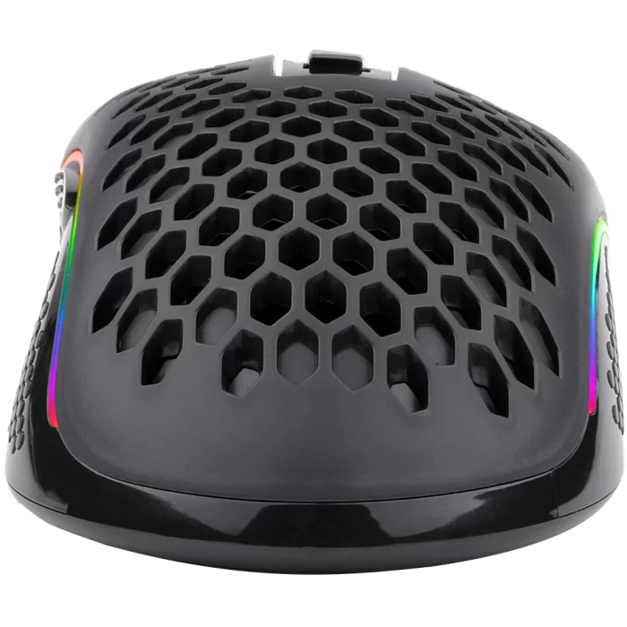 Redragon M808 STORM LUNAR Lightweight RGB Gaming Mouse, 12400 DPI (Black) - Image 4