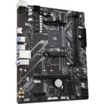 Gigabyte B450M K AMD AM4 microATX Motherboard, GbE LAN, Bandwidth Management, ​PCIe Gen3 x4 M.2, Anti-Sulfur Resistor Design​ - Image 3