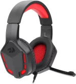 Redragon H220N Themis 2 Wired Gaming Headset, Stereo Surround-Sound, Noise Cancelling Over-Ear Headphones with Mic, Volume Control, Red LED Light, Compatible with PC, PS4/3, Xbox One and Nintendo Switch - Image 3
