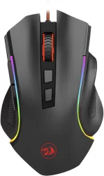 Redragon K551-BA RGB (RGB Keys) Mechanical Wired Gaming Keyboard RGB LED Backlit With Blue Switches (104 Keys, Black) & M607 Gaming Mouse (2 in 1 Mechanical Combo) - Image 3