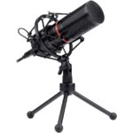 Redragon Blazar GM300 USB Gamer and Streamer Condenser Microphone, Black - Image 2