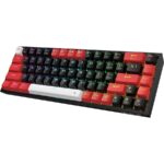 Redragon Castor Pro K631 65% 3-Mode Wireless RGB Gaming Keyboard, 68 Keys Hot-Swappable Compact Mechanical Keyboard w/Hot-Swap Free-Mod PCB Socket, Linear Red Switches - Image 2