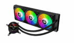 Redragon CCW-1017 360mm Digital ARGB CPU Liquid Cooler, Temperature Display, 3x 120mm RGB Fans - Image 2