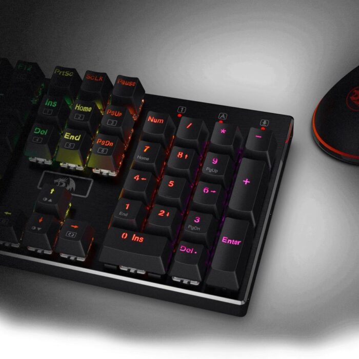 Redragon Devarjas K556 RGB Mechanical Gaming Keyboard - Brown Switches - Image 4