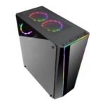 Redragon GC-702 Tailgate RGB Mid-Tower ATX Case - Black - Image 3