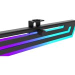 Redragon GCP03 ARGB GPU Support Bracket, 5V 3pin ARGB Graphics Card Holder, Video Card Sag Holder, Adjustable Length and Height Brace Support, Black - Image 3