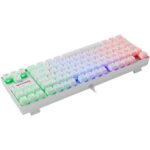 Redragon K552 Kumara Mechanical Gaming Keyboard, 60% Compact 87 Key Kumara Wired Cherry MX Blue Switches Equivalent for Windows PC Gamers, RGB Backlit White - Image 3