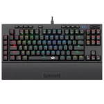 Redragon K588 Broadsword RGB Mechanical Gaming Keyboard with Wrist Rest (Black)