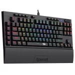 Redragon K588 Broadsword RGB Mechanical Gaming Keyboard with Wrist Rest (Black) - Image 4