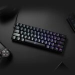 Redragon K630 Dragonborn 60% Wired RGB Gaming Keyboard, 61 Keys Compact Mechanical Keyboard with Tactile Brown Switch, Pro Driver Support, Black - Image 4