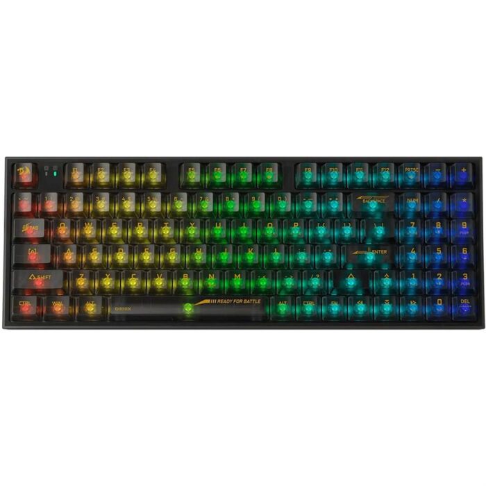 Redragon K658 IRELIA PRO RGB Wireless Mechanical Gaming Keyboard - Black - Image 3