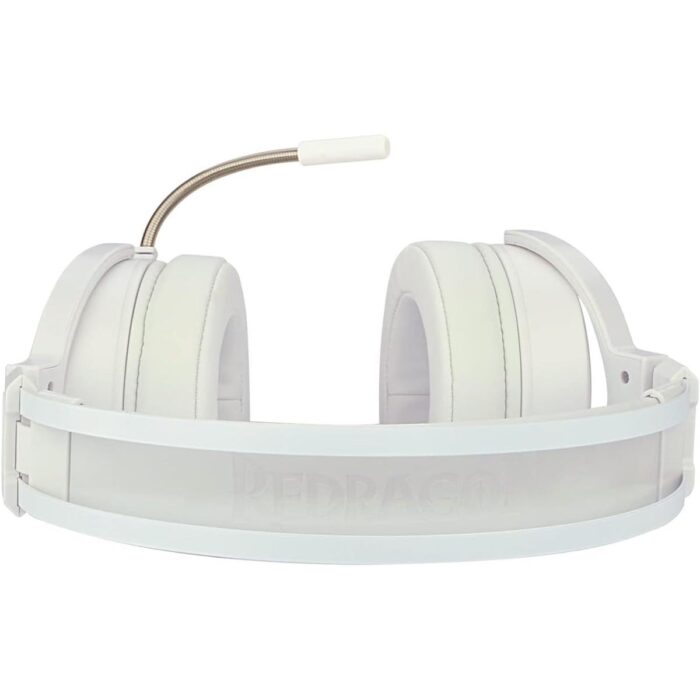 Redragon Lamia 2 H320 RGB Gaming Headset White - Headphones with Microphone, Includes Stand, Powerful Headphones, USB, 7.1 Virtual, PC Compatible - Image 3