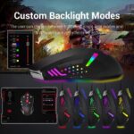 Redragon M601 Centrophorus 2 RGB Wired Gaming Mouse, 7200 DPI 6 Buttons Ergonomic Gaming Mouse for PC - Image 2