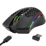 Redragon M808-KS STORM PRO RGB Wireless Gaming Mouse, 16000 DPI (Black) - Image 3