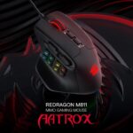 Redragon M811 Aatrox MMO Gaming Mouse, 15 Programmable Buttons Wired RGB Mouse w/Ergonomic Natural Grip Build, 10 Side Macro Keys, Software Supports DIY Keybinds & Backlit - Image 2