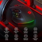 Redragon M811 Aatrox MMO Gaming Mouse, 15 Programmable Buttons Wired RGB Mouse w/Ergonomic Natural Grip Build, 10 Side Macro Keys, Software Supports DIY Keybinds & Backlit - Image 3