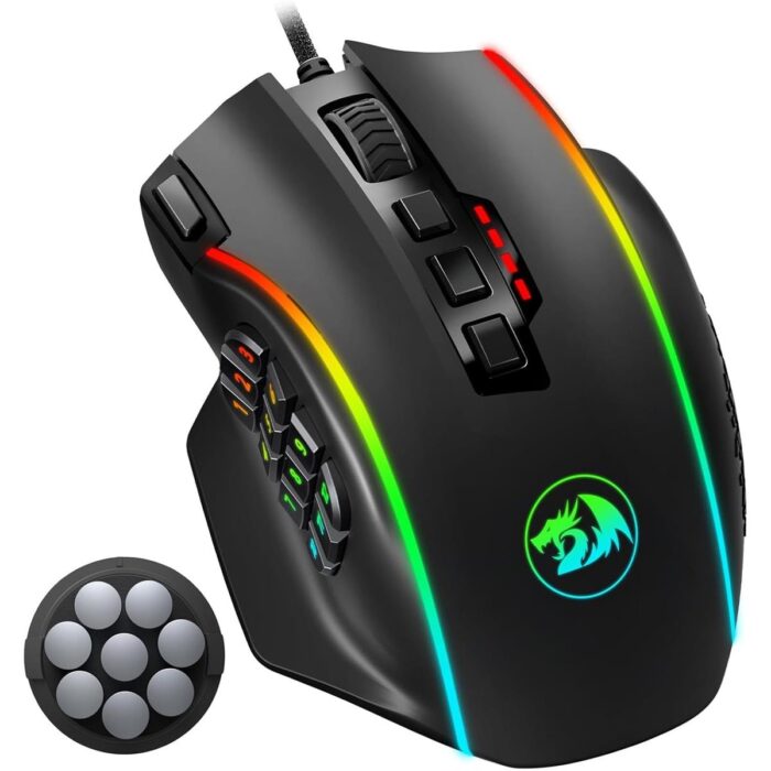 Redragon M901P-KS Perdition Pro RGB Wireless & Wired Gaming Mouse - Image 5