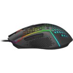 Redragon M987-K Reaping Gaming Mouse, Lightweight 55g Honeycomb RGB Backlit Wired 6 Buttons Programmable with 12400 DPI, Black - Image 4