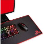 Redragon P003 Suzaku Huge Gaming Mouse Pad Mat, with Special-Textured Surface, Silky Smooth, Non-Slip Backing, Waterproof Surface, Stitched Edges, 31.50 x 11.81 x 0.12 inches - Image 2