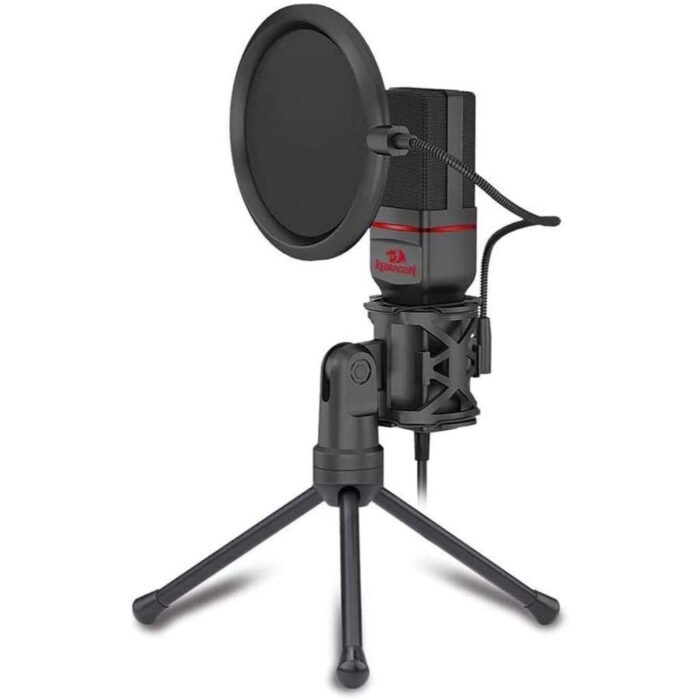 Redragon Seyfert GM100 Professional Gaming Microphone with Pop Filter (3.5mm Connection) - Image 3