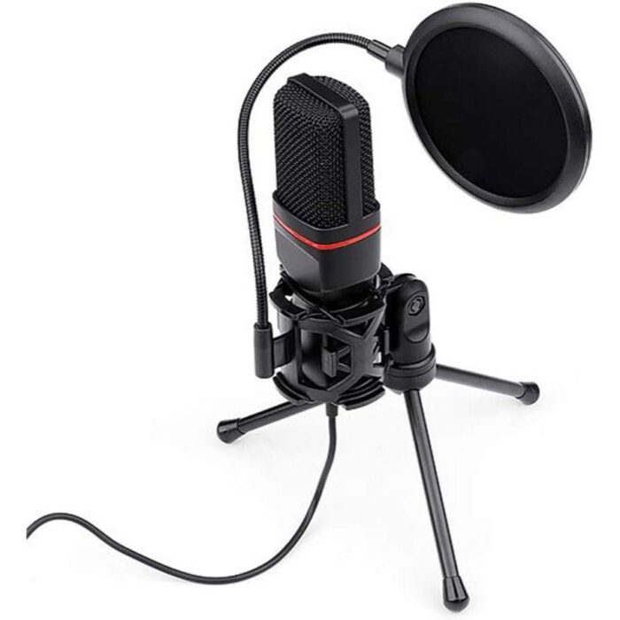 Redragon Seyfert GM100 Professional Gaming Microphone with Pop Filter (3.5mm Connection) - Image 4