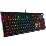 Redragon K580 VATA RGB Mechanical Gaming Keyboard - Black (Blue Switches) - Image 2