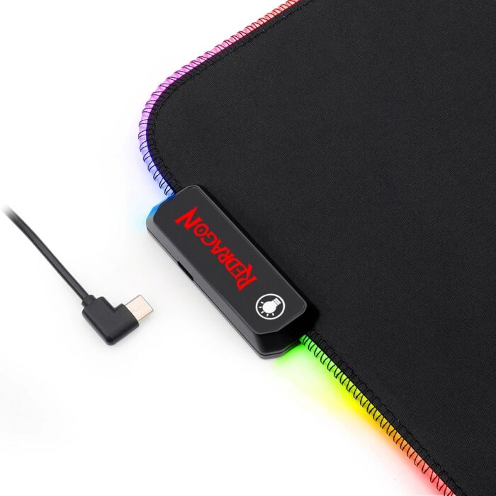 Redragon P026 PLUTO RGB Mouse Pad - Image 4
