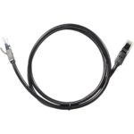 Ugreen Cat 6 U/UTP Ethernet Lan Cable with Gold-Plated Conductor, 8-Core Twisted-Pair & Data Transmission Upto 1000MBPS - Black (1M)