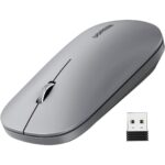 Ugreen Slim 2.4G Wireless Mouse - Light Gray